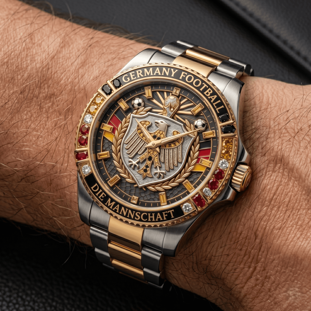 GER Premium Stainless Steel Watch TNSM