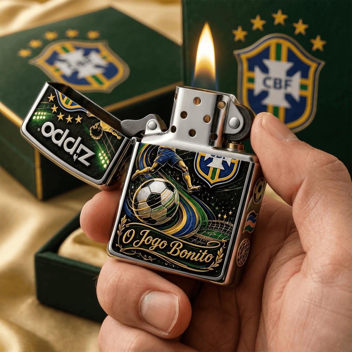 Premium BRZ Zippo Lighter TNSM
