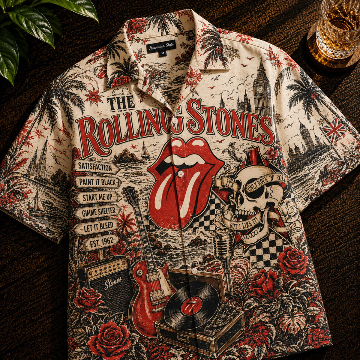PREMIUM RLST HAWAIIAN SHIRT TTNL