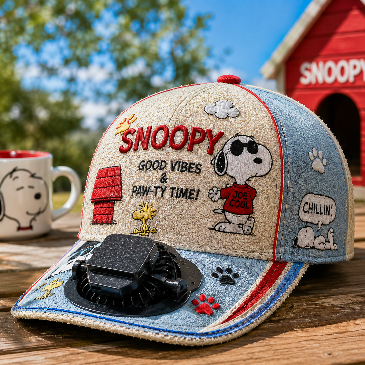 SNPY Premium Rechargeable Fan Cap HQH
