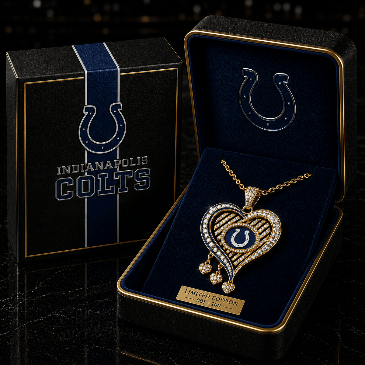 IDC Solid Gold Chain with Diamond Pendant TMH