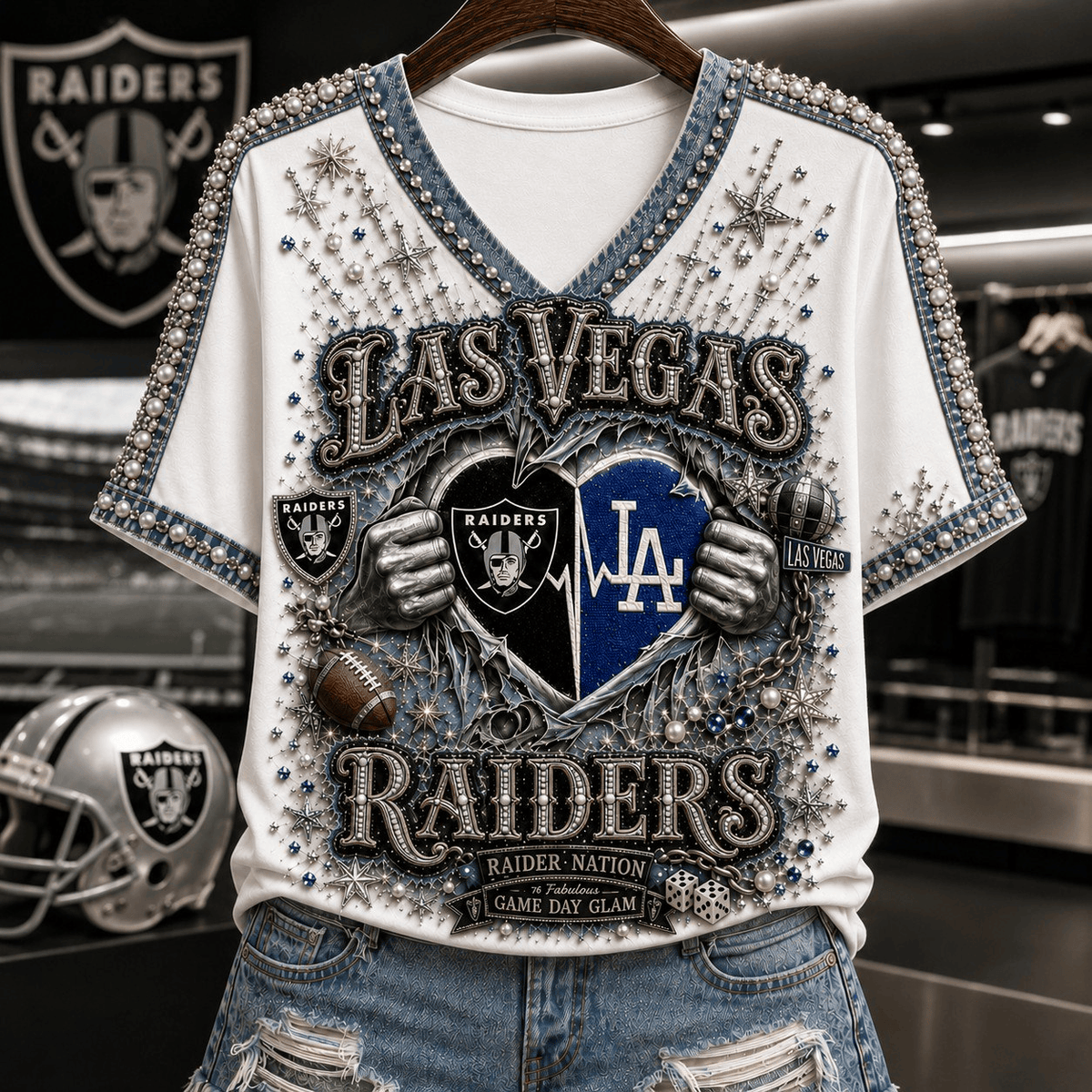 Premium LVR V-neck Shirt NTNA