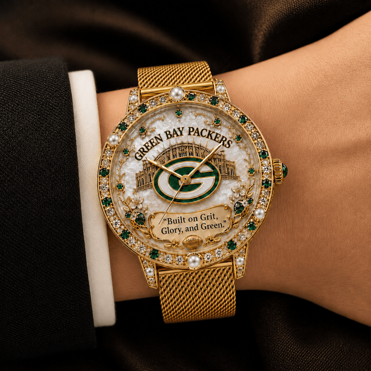 GBP Premium Green Bay Packers Watch NTVA