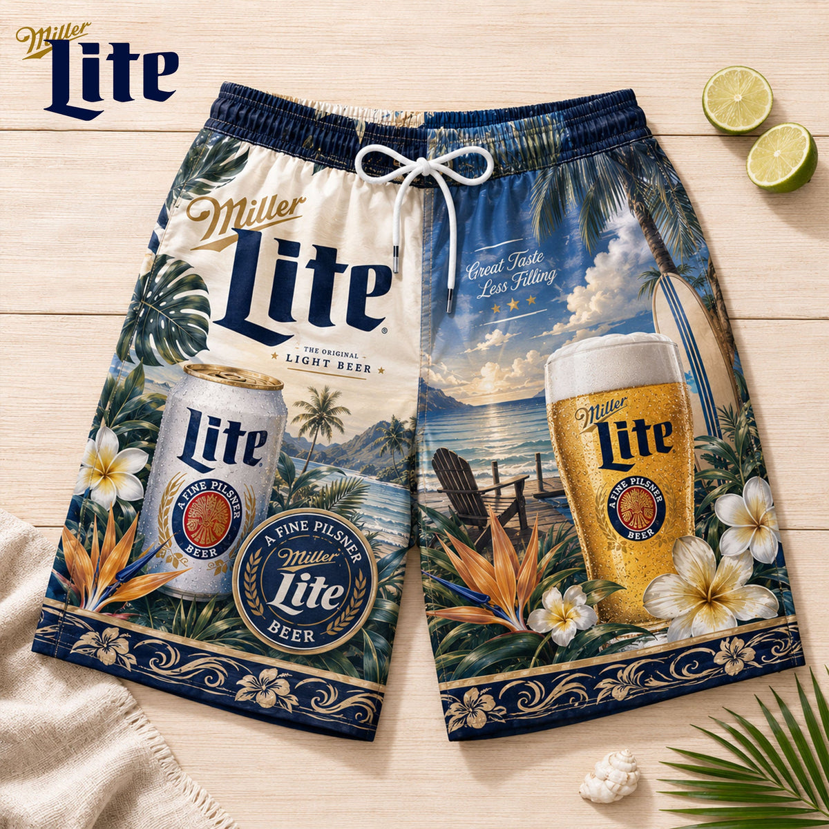 Premium MLBR Hawaiian Shorts TNSM