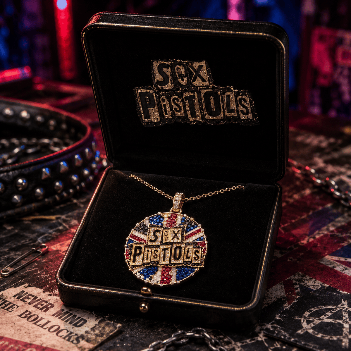 SPLS Solid Gold Chain with Diamond Pendant BMD