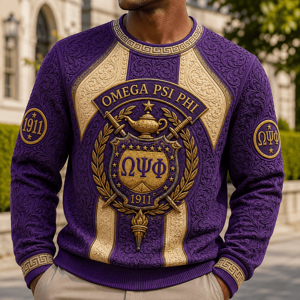 PREMIUM OMPP EMBOSS SWEATER TTNL
