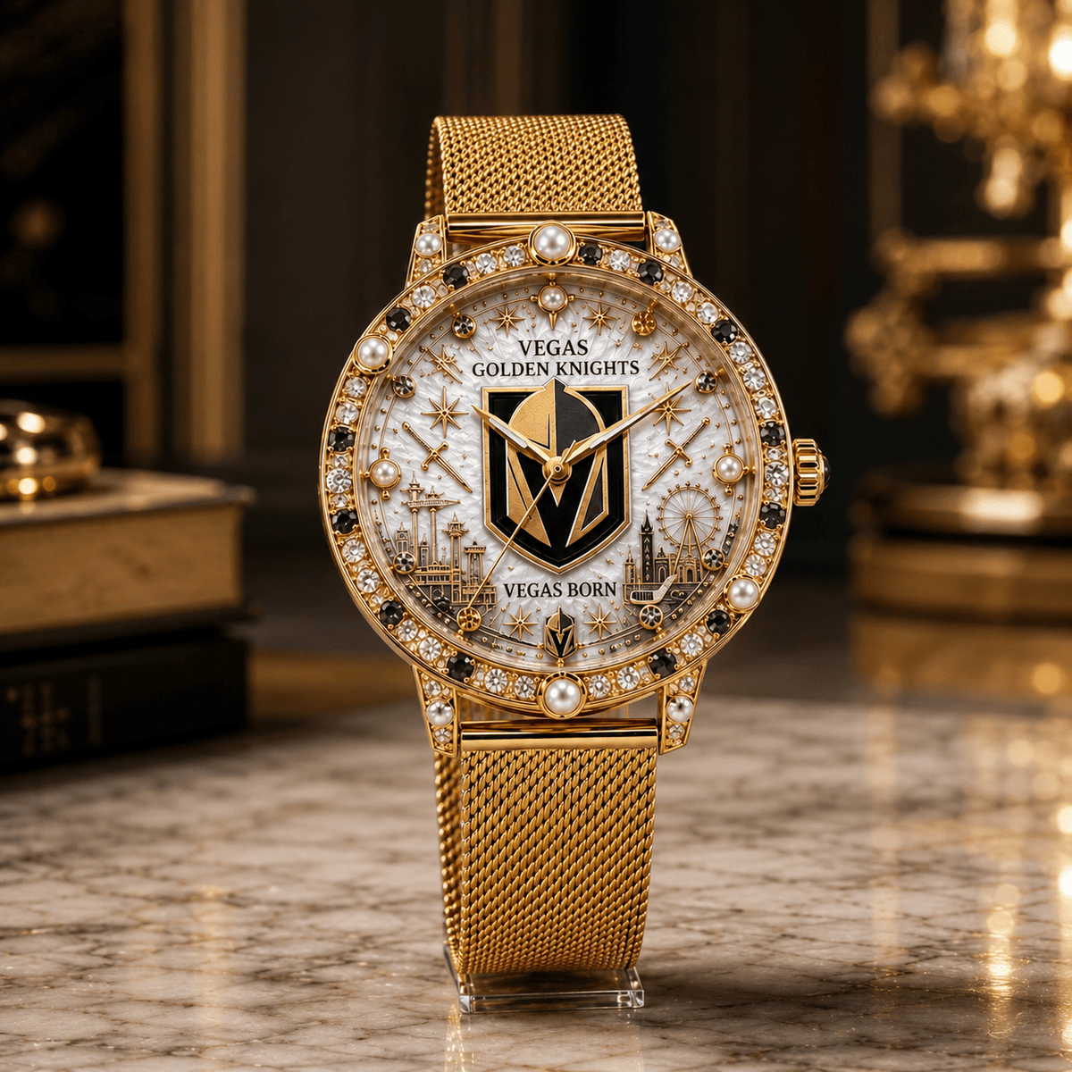 VGK Premium Vegas Golden Knights Watch NTVA