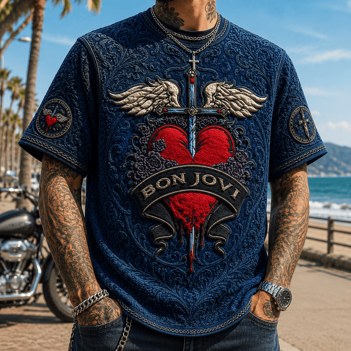 PREMIUM BJV 3D EMBOSS SHIRT TTNL