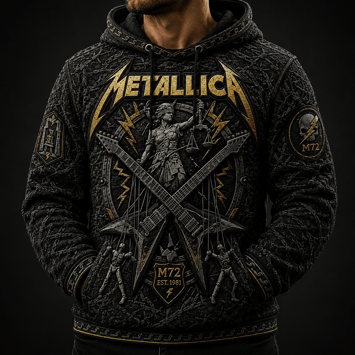 Premium MTLC 3D Embossed Shirt TNSM