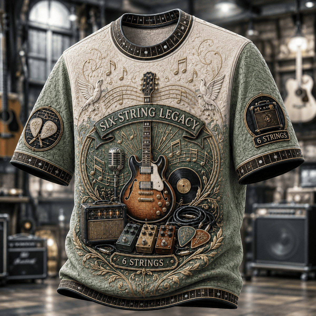 PREMIUM GTL 3D EMBOSS SHIRT NTNA