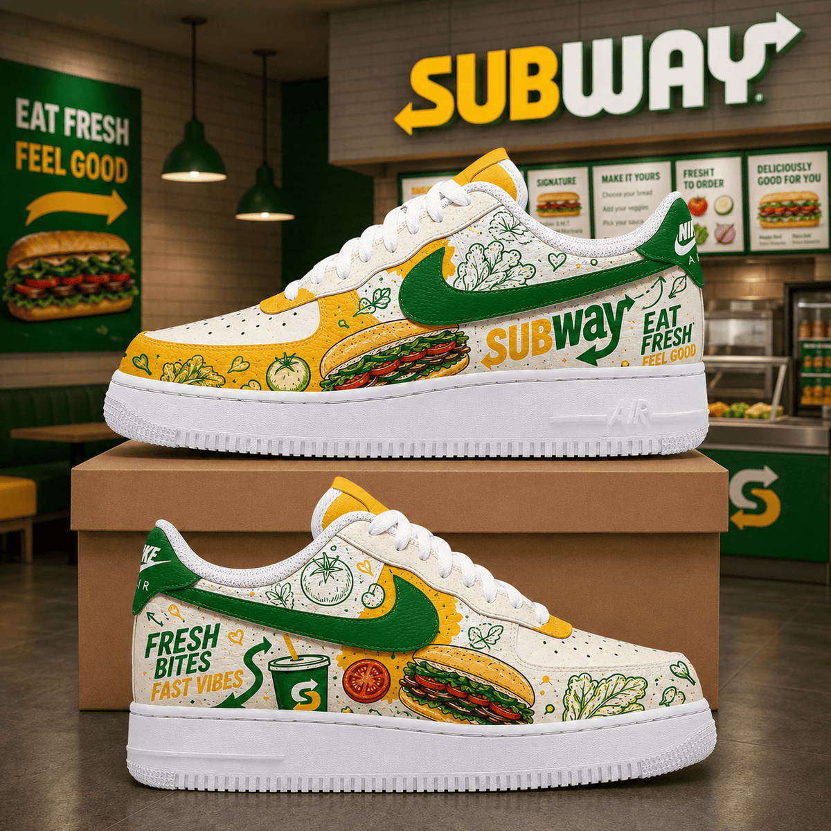 PREMIUM SBWY AF1 SNEAKER TNSM