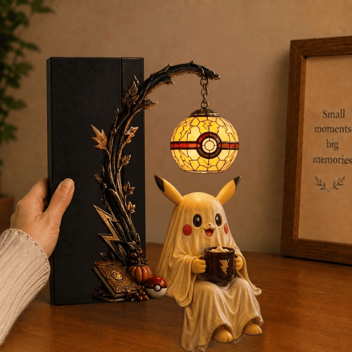 Premium PKM Bookshelf Figurines Lamp PDL