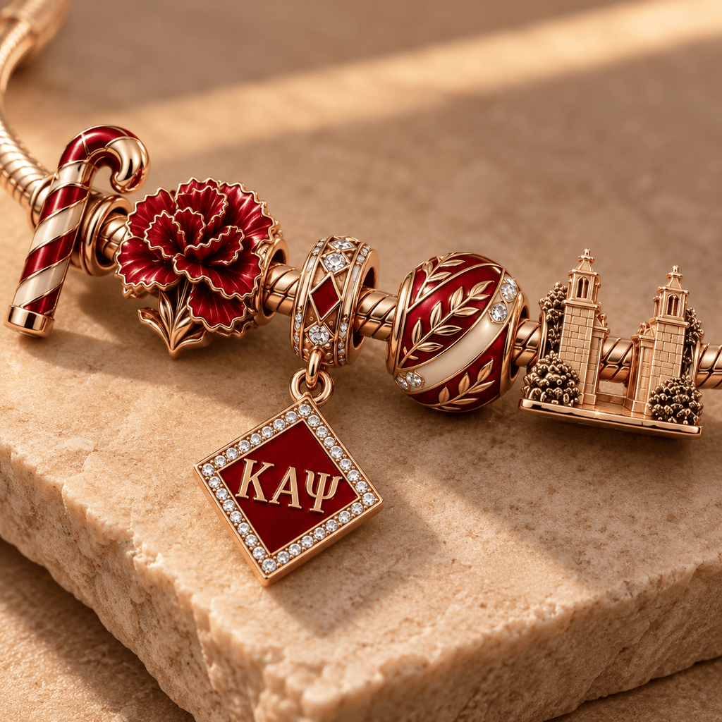 KPAP Gold Charm Bracelet Set NHVH