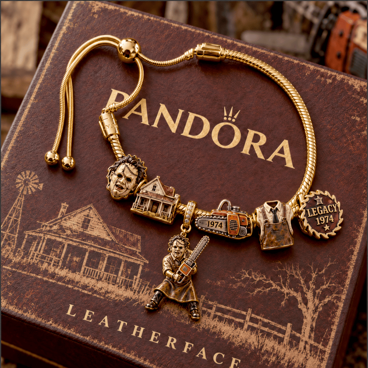 LTFA Silver Charm Bracelet Set NTVA