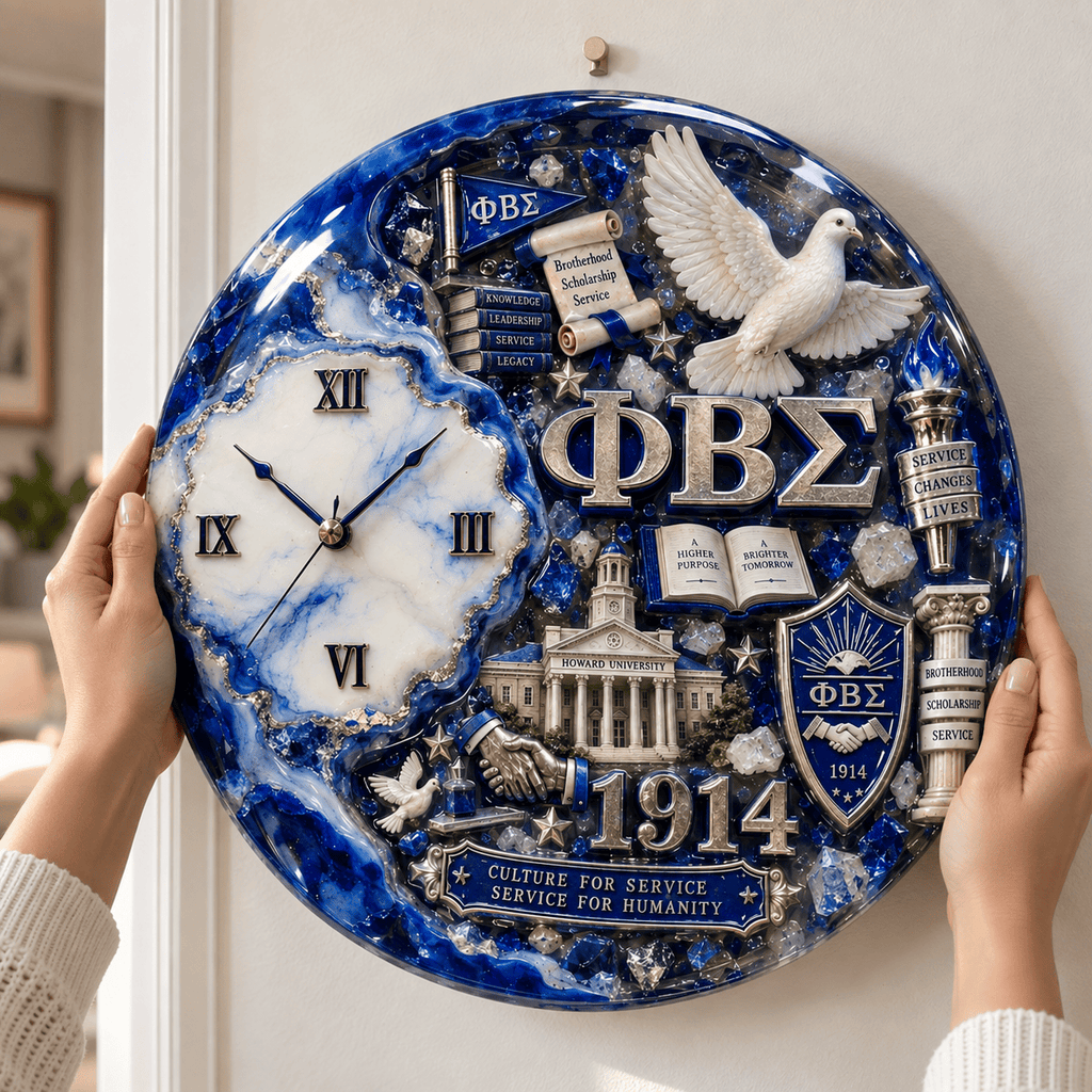 Premium PBTS Statement 3D Decorative Wall Clock HTTT