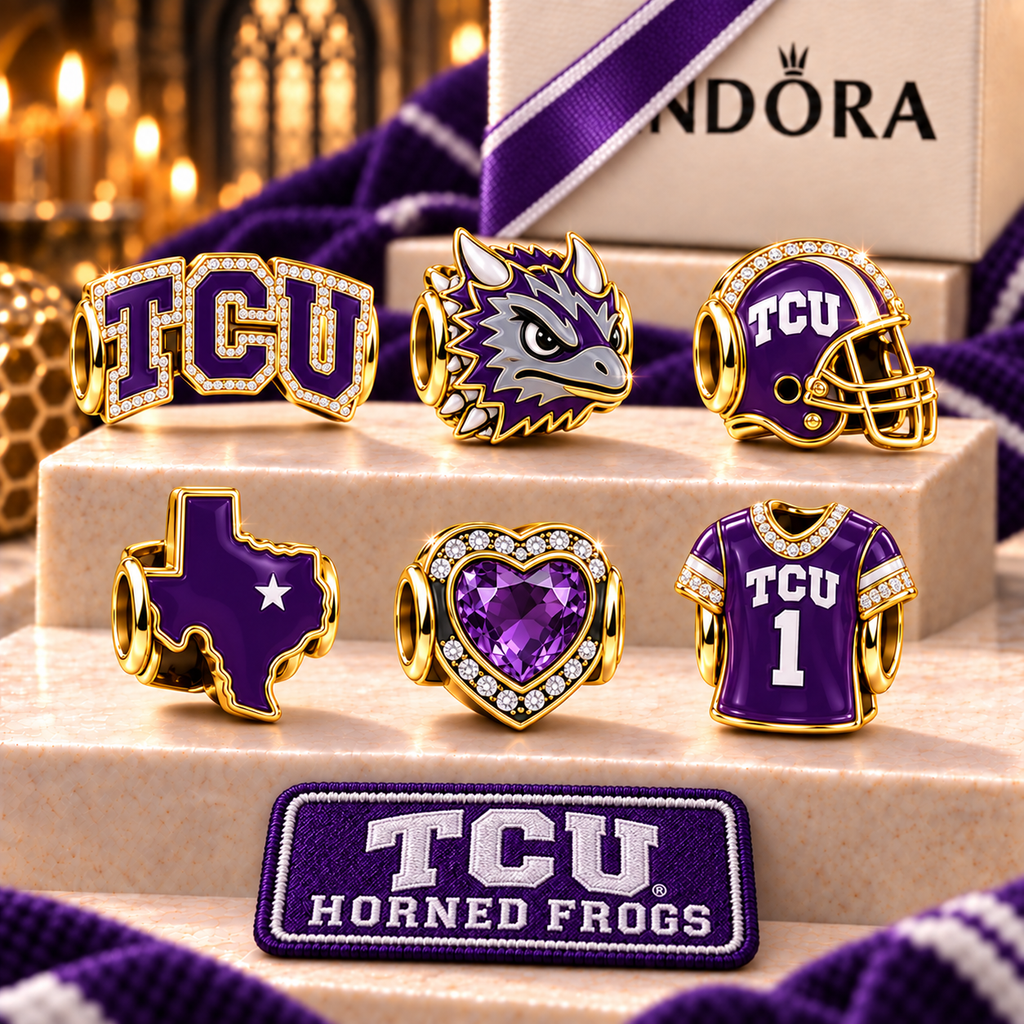 TCU Gold Charm Set NHVH