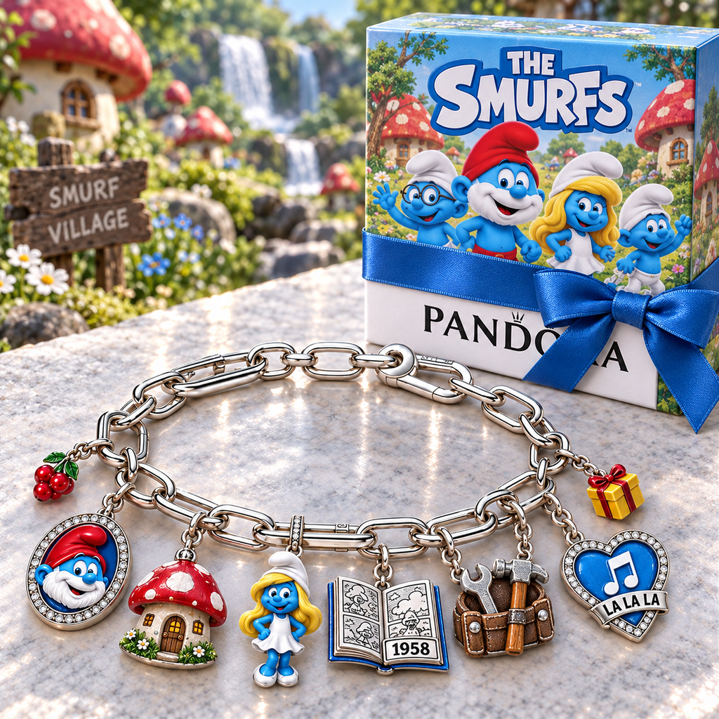 TSM Silver Charm Bracelet Set NTVA