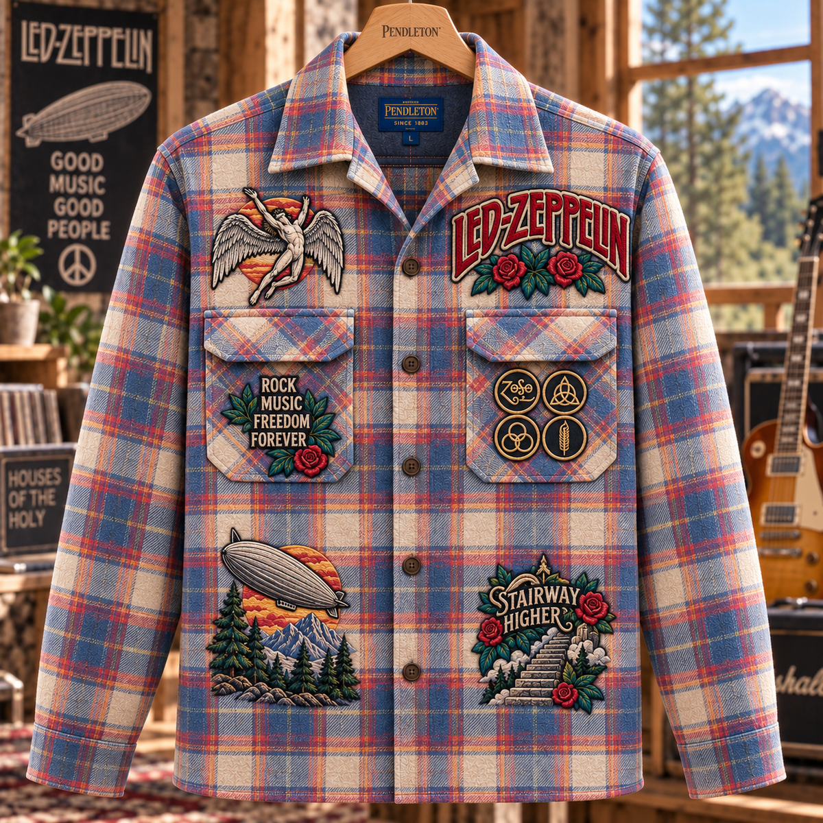 Premium LZPL Pendleton Board Shirt Collection TTNL