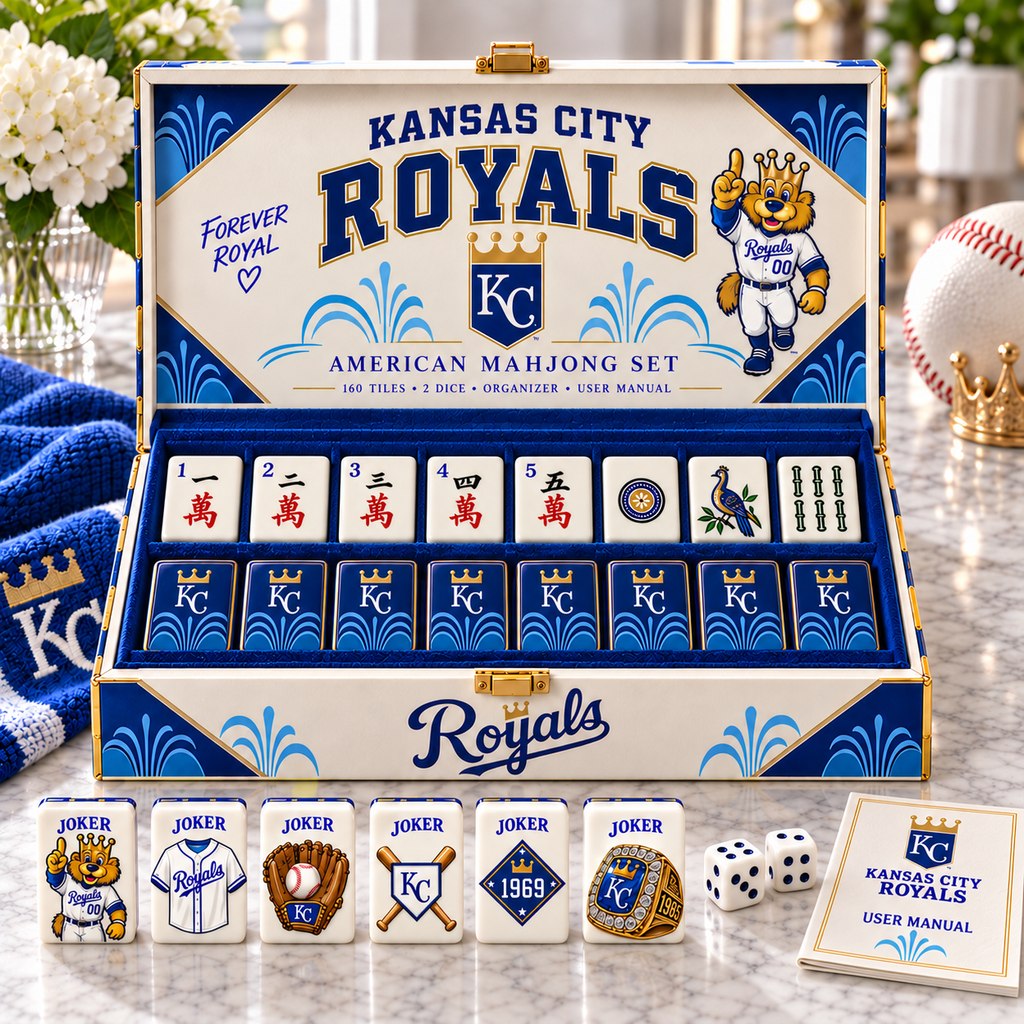 Premium KCR Mahjong Tiles Set TTMH