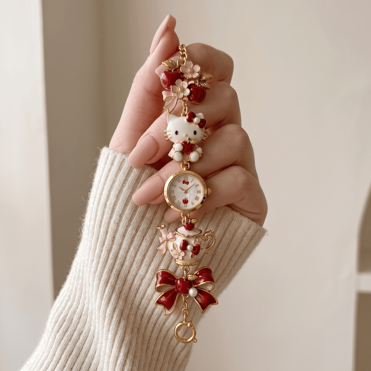 HLKT Premium Statement Charm Watch HTTT