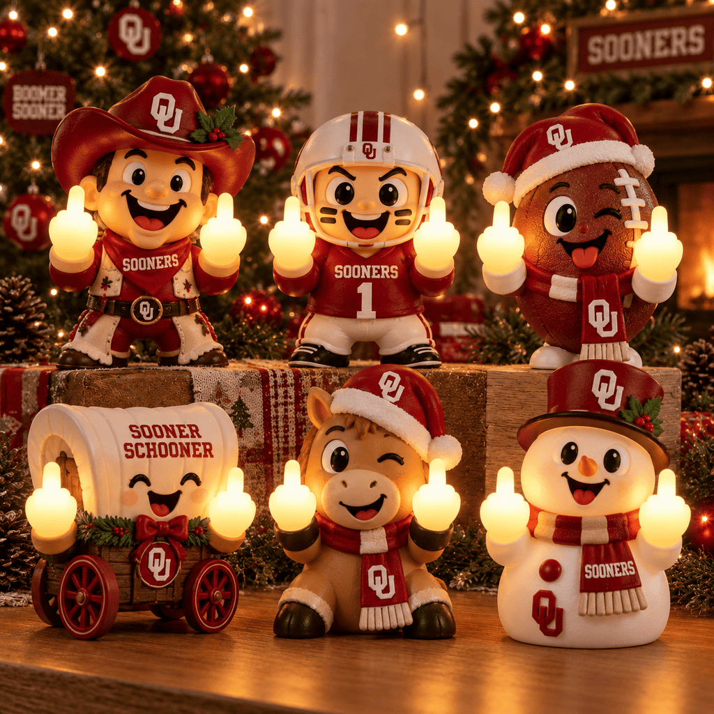 OSN Premium Christmas Middle Finger Character Light NTTB