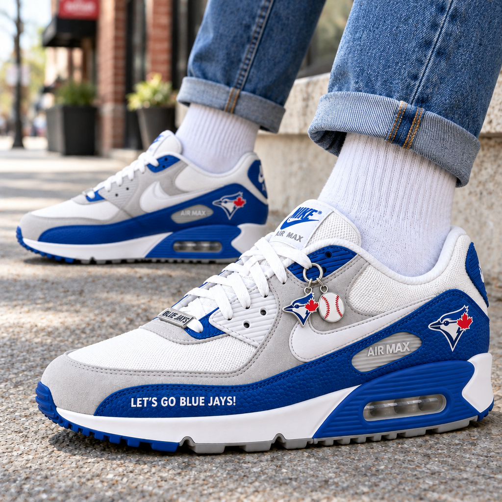 Toronto Blue Jays Premium Low-Top Sneakers