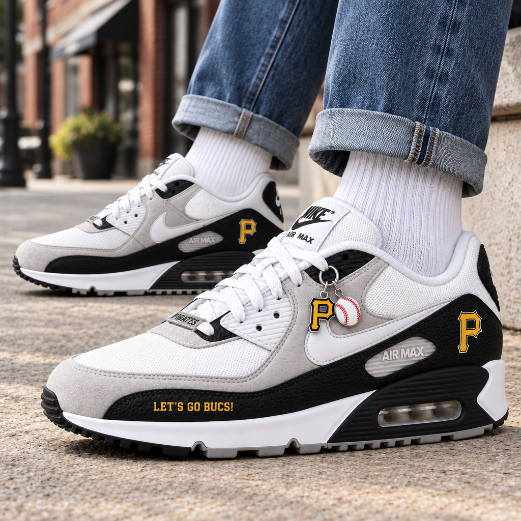 Pittsburgh Pirates Premium Low-Top Sneakers
