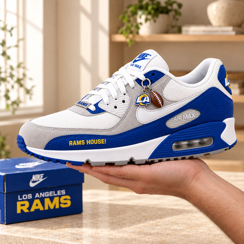 Los Angeles Rams Premium Low-Top Sneakers