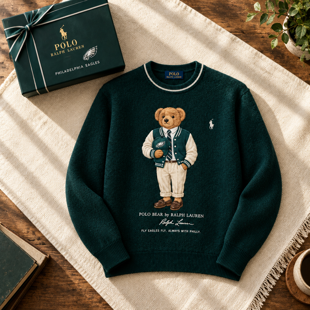 Philadelphia Eagles Premium Crewneck Sweater