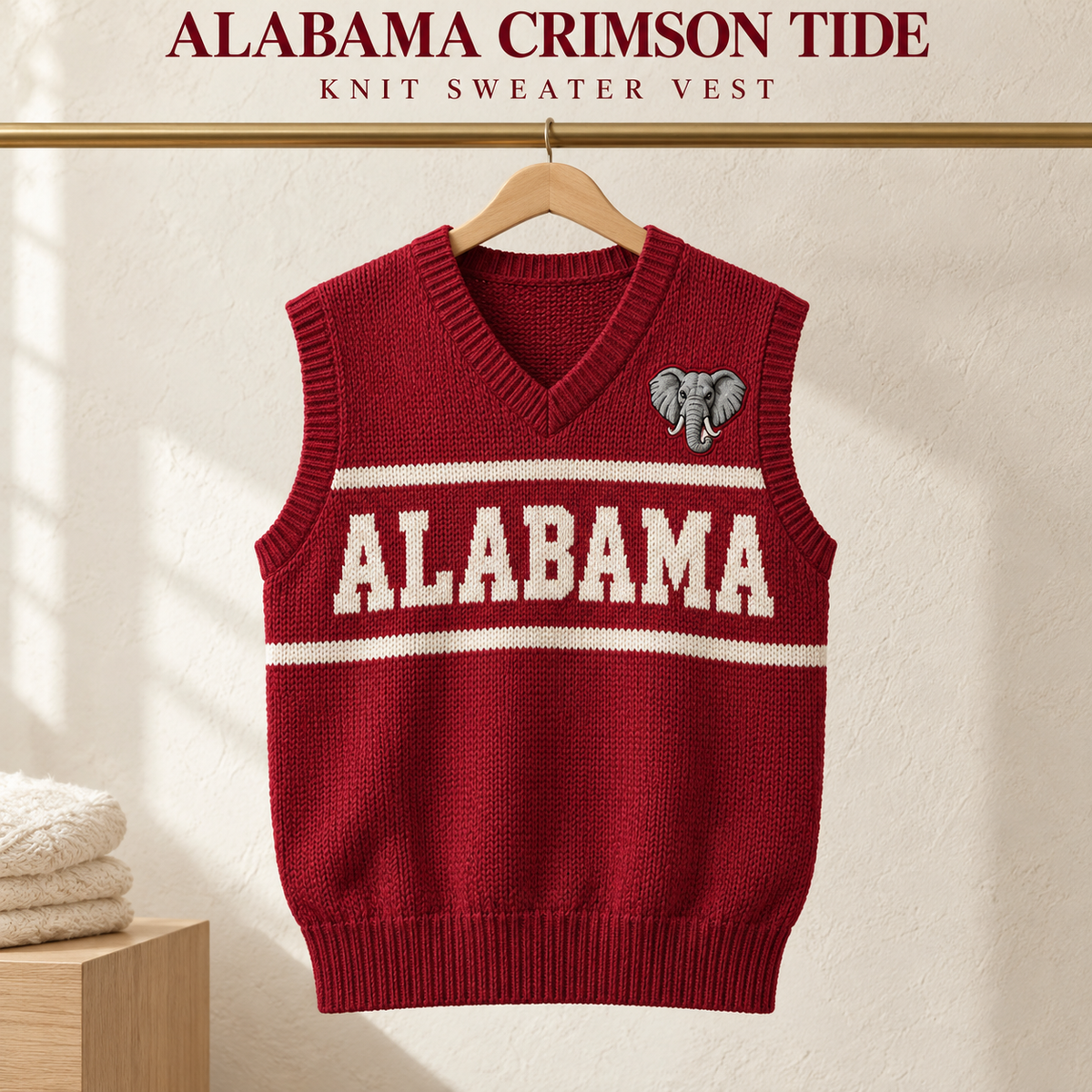 ACT Premium V-Neck Knit Sweater Vest PNPA