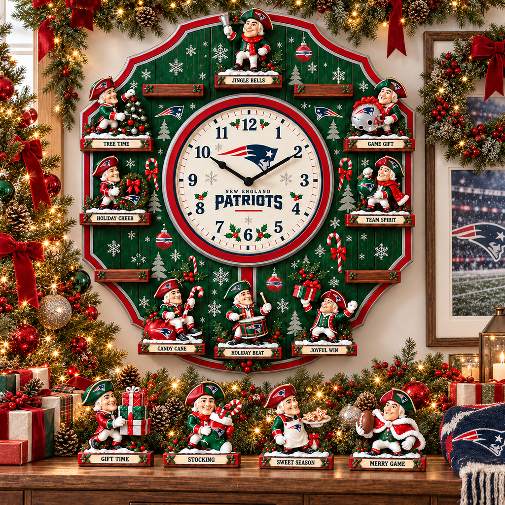 NEP Premium Christmas Sculpture Clock Collection PTKL