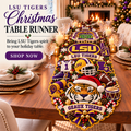 Premium LSU Crochet Table Runner NTVA