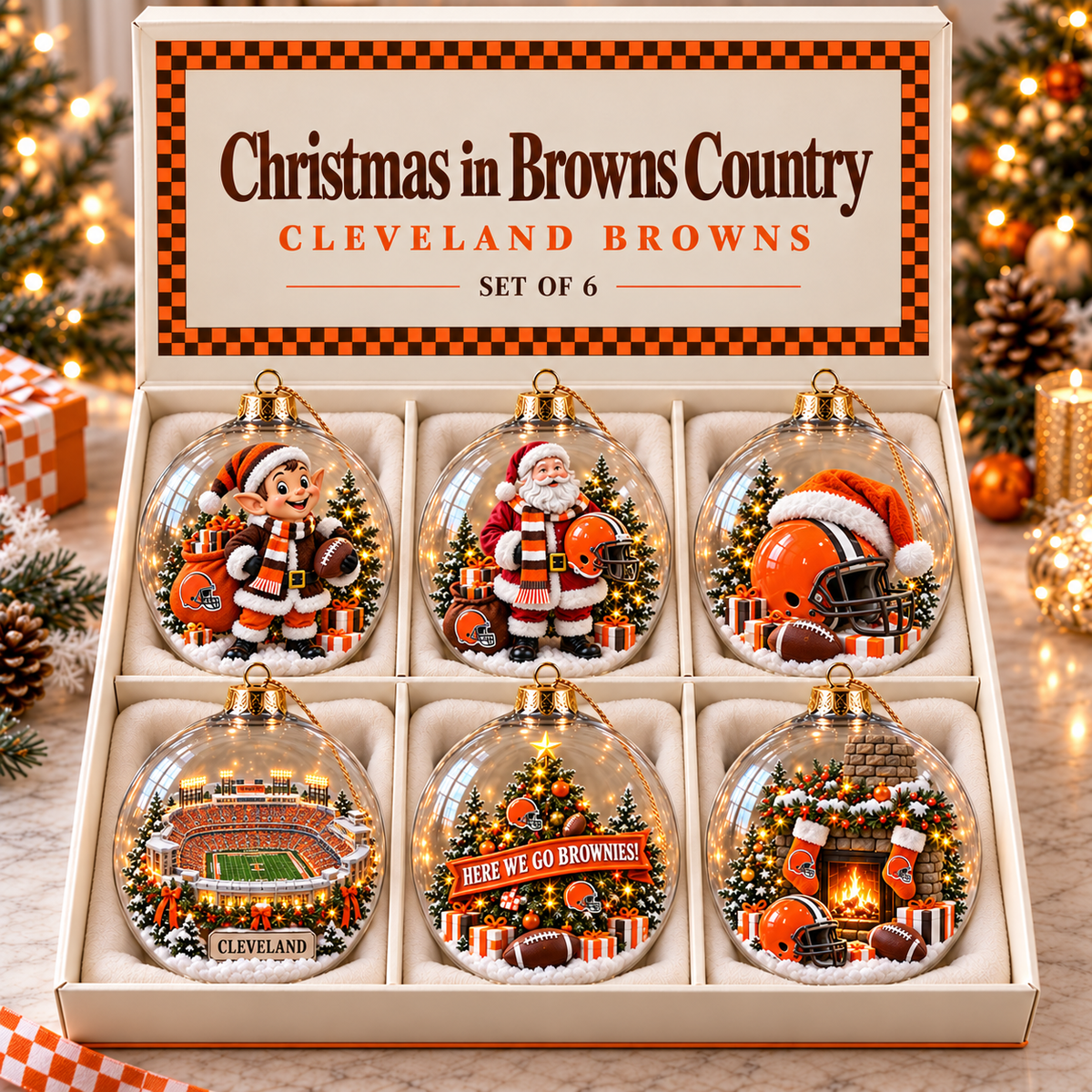 CLVB Premium Christmas Tree Ornament Set TMH