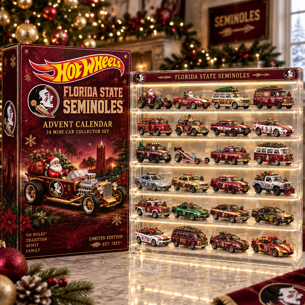 Florida State Seminoles Premium Mini Car Advent Calendar