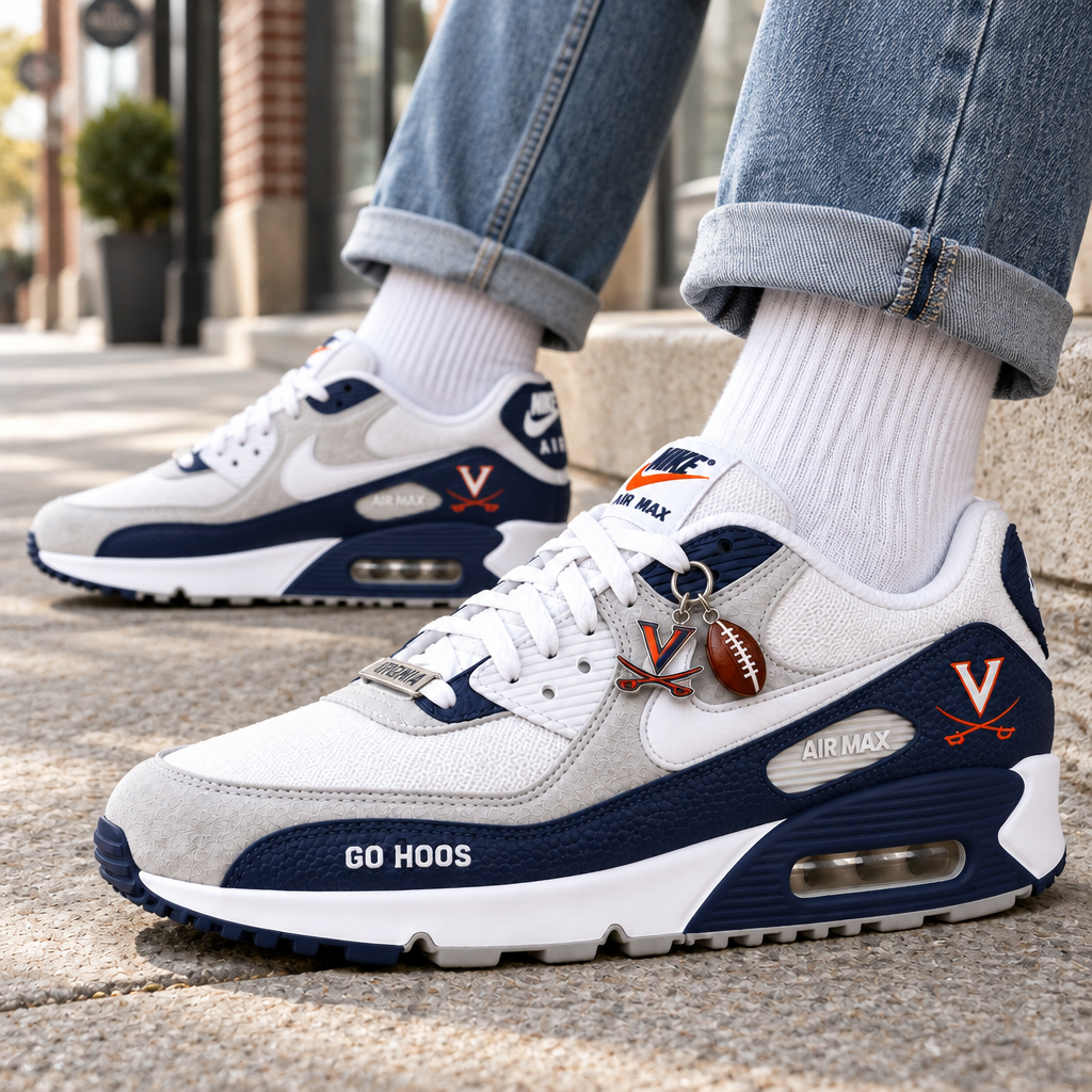 Virginia Cavaliers Premium Low-Top Sneakers