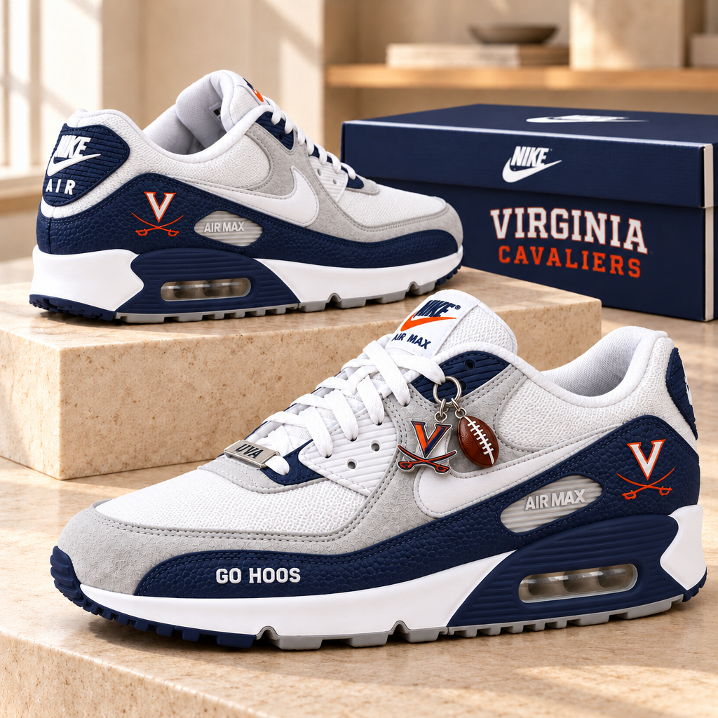 Virginia Cavaliers Premium Low-Top Sneakers