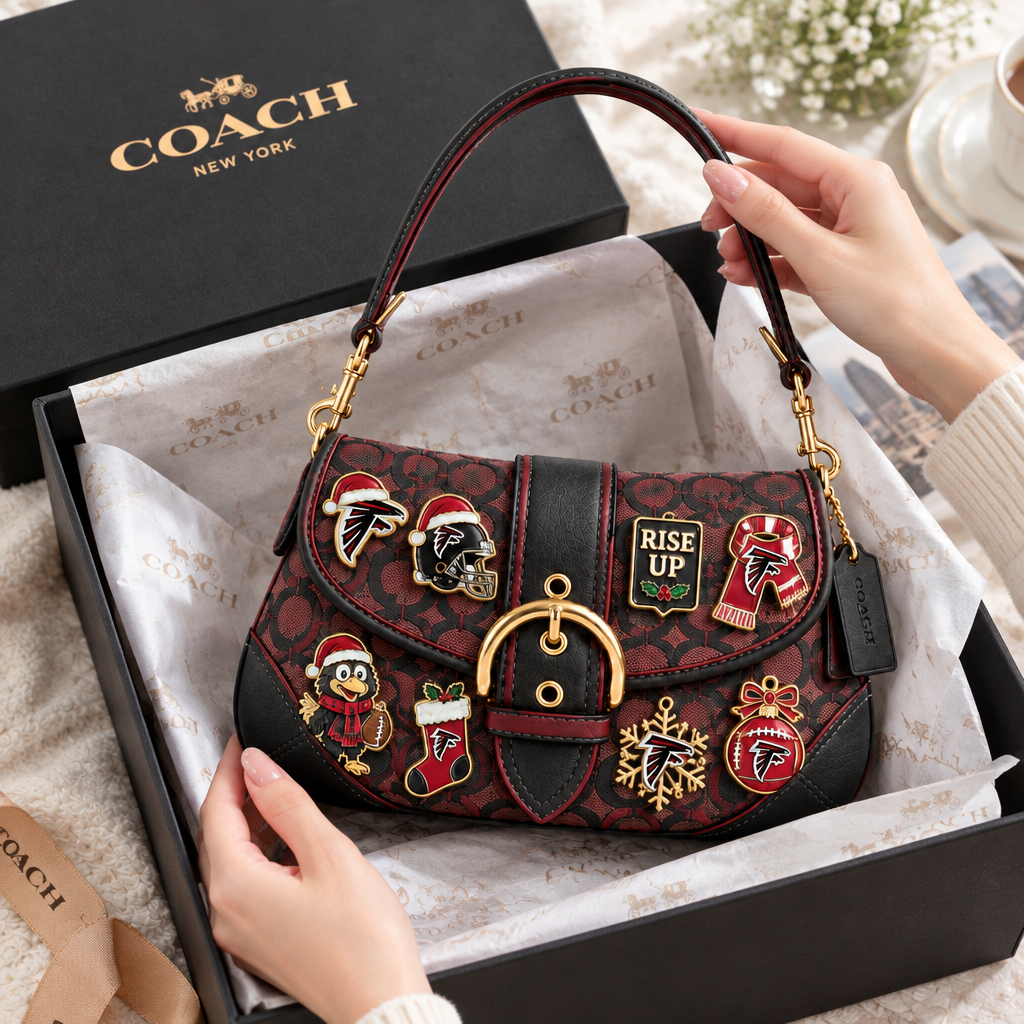 Atlanta Falcons Soho Bag With Charm