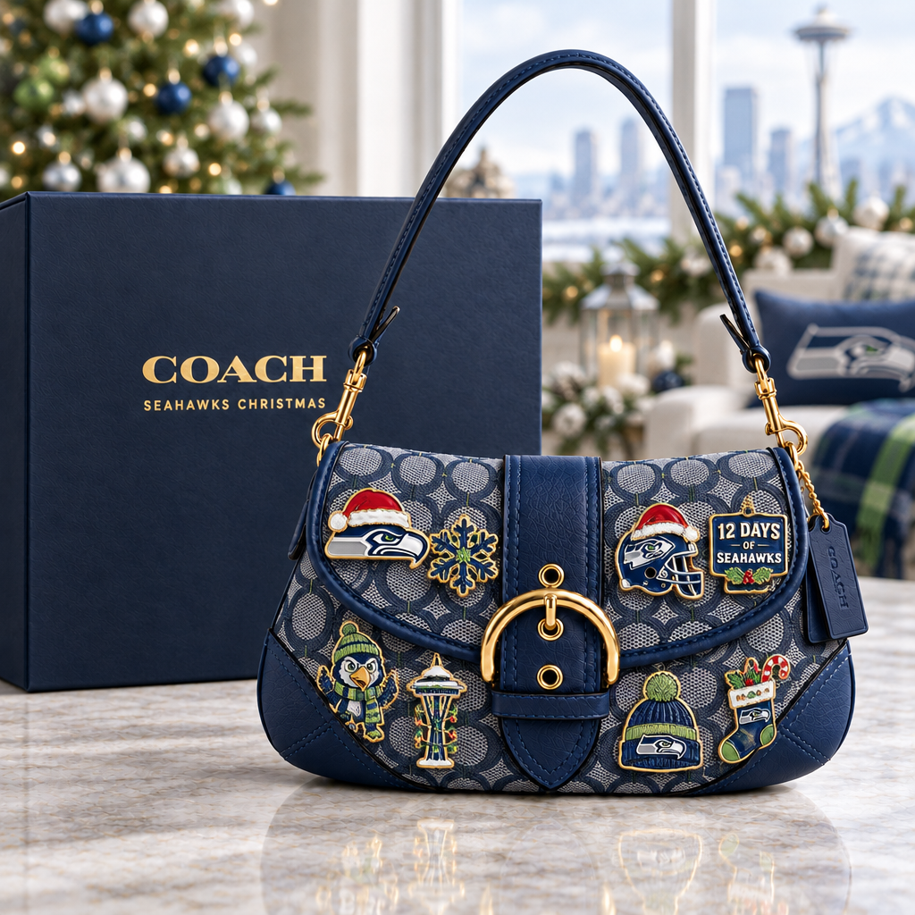 Seattle Seahawks Soho Bag With Charm