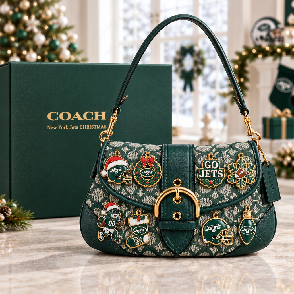 New York Jets Soho Bag With Charm