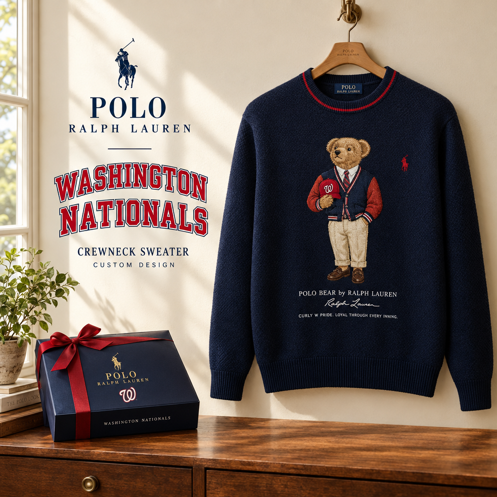 Washington Nationals Premium Crewneck Sweater