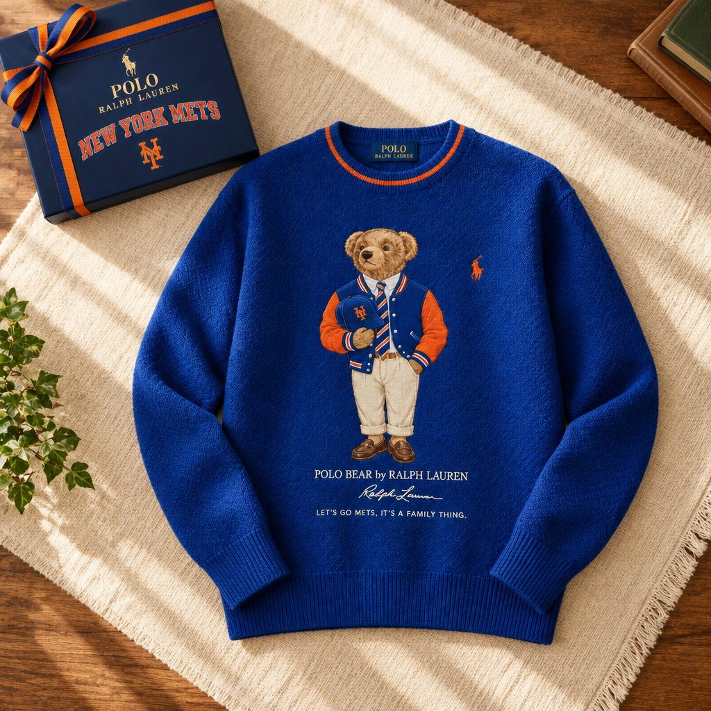 New York Mets Premium Crewneck Sweater